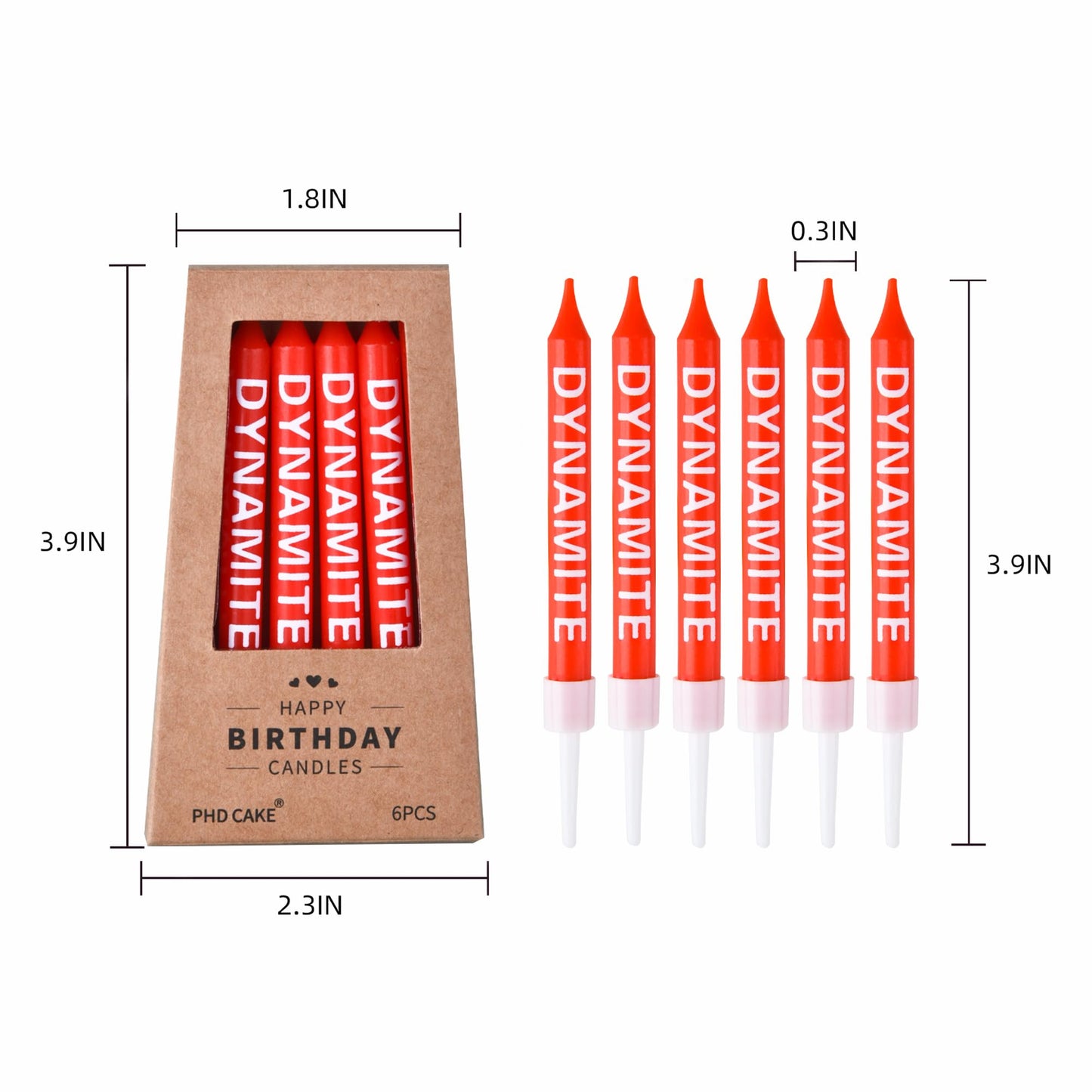 PHD CAKE 36 Pcs Dynamite